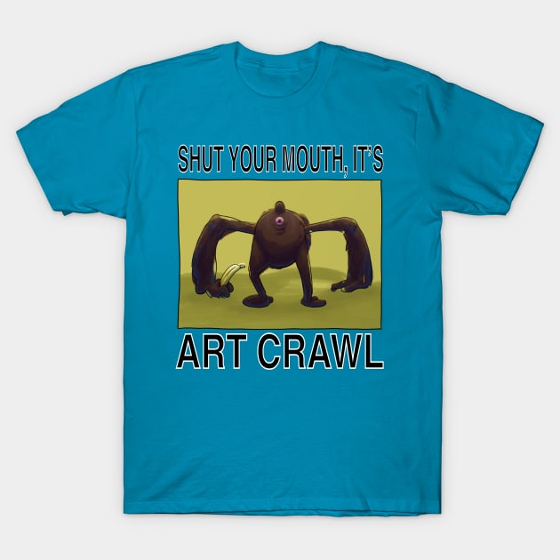 Art Crawl T-Shirt by JasonSutton